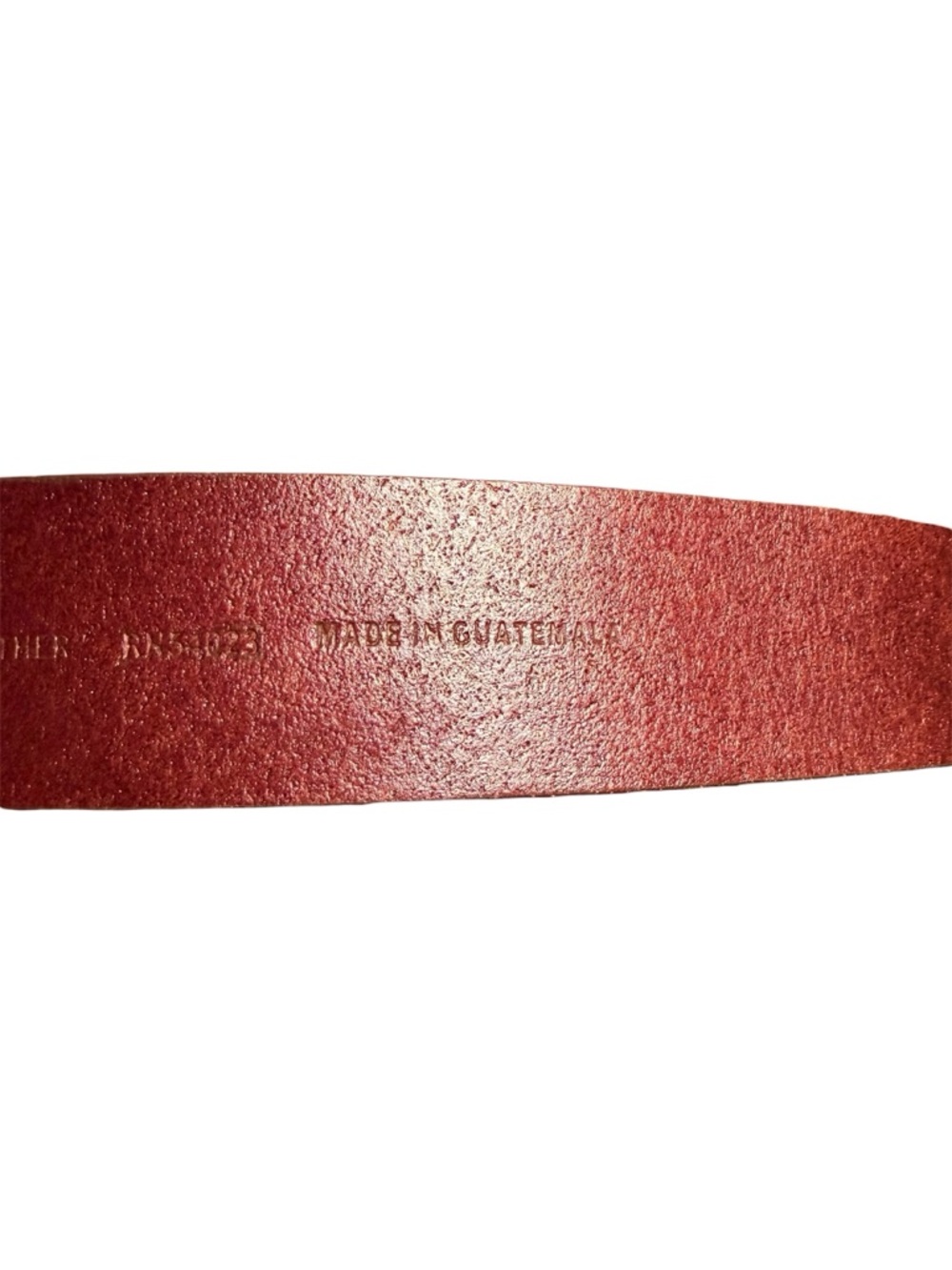 Banana Republic Genuine Brown Leather O-Ring Women’s Belt Brass Circle Buckle - Picture 8 of 9